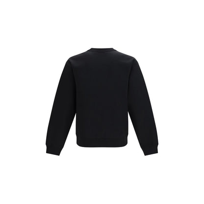 Valentino Garavani Black Cotton Sweatshirt