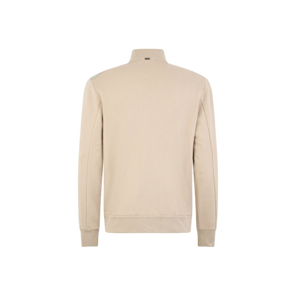 Felpa Herno in Cotone Beige