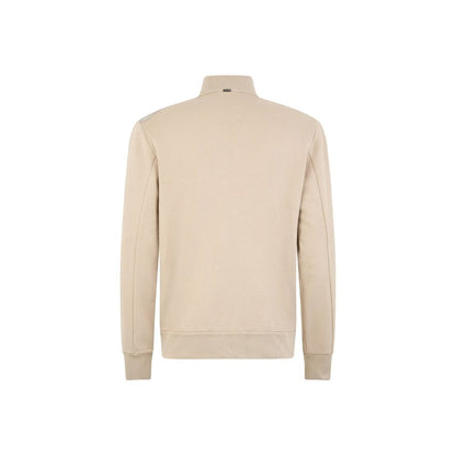 Felpa Herno in Cotone Beige