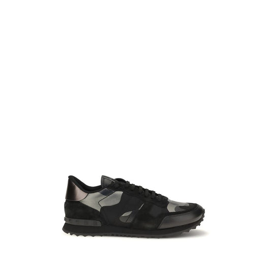 Sneakers Valentino Garavani in poliammide nere