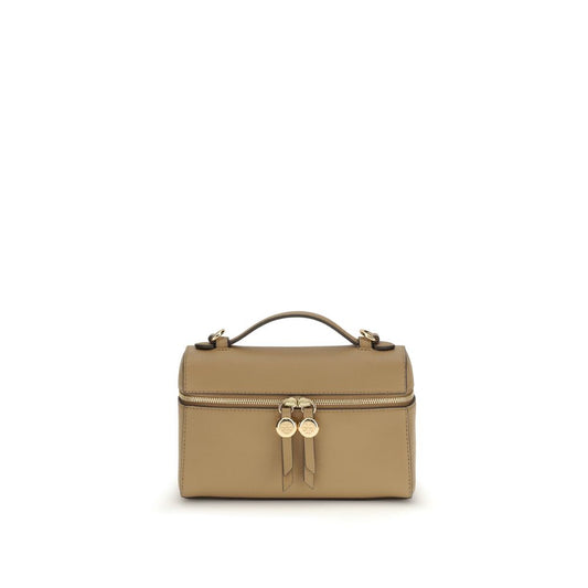 Borsa Tory Burch in pelle di vitello beige