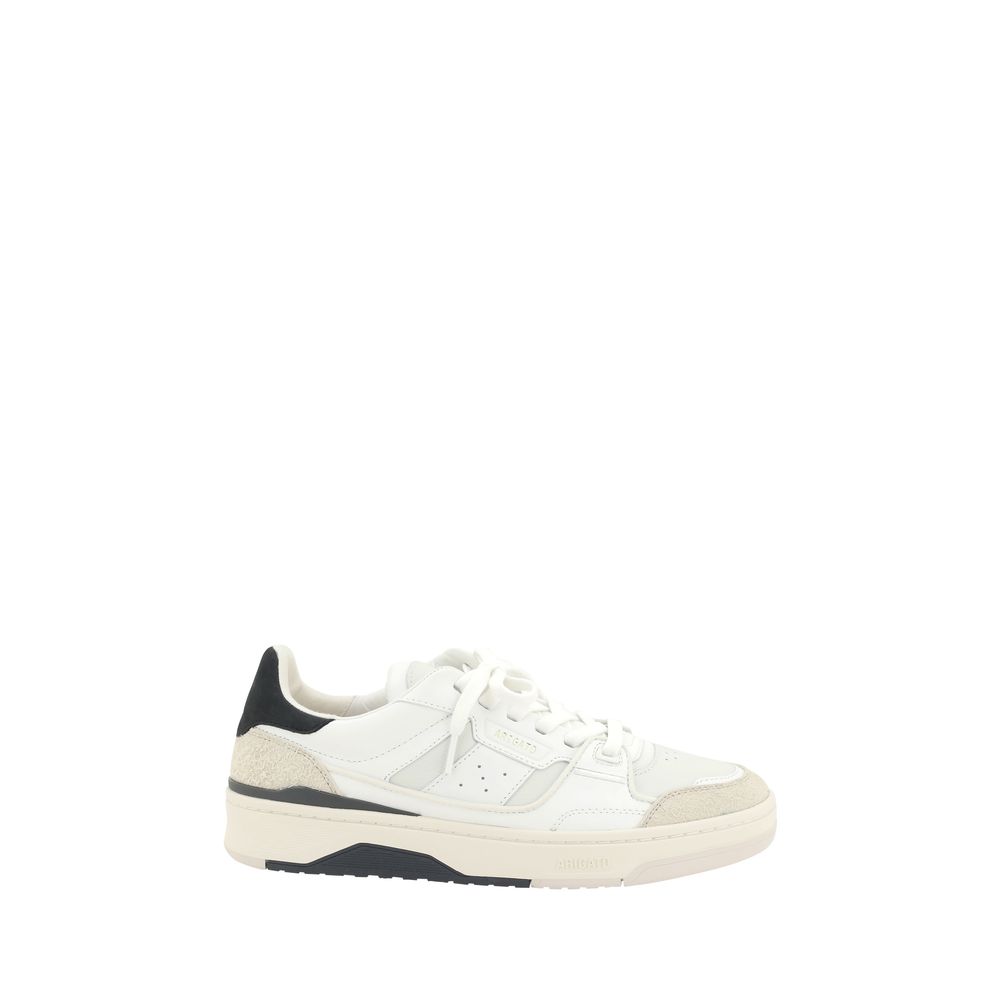 Baskets basses Axel Arigato en cuir de veau blanc Bos Taurus