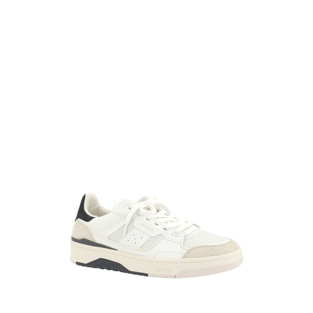 Baskets basses Axel Arigato en cuir de veau blanc Bos Taurus