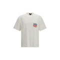 Représenter le t-shirt en coton blanc