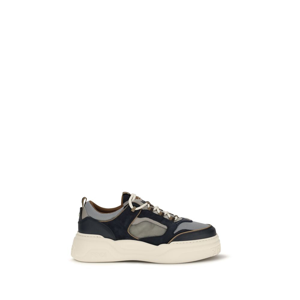 Sneakers Fendi Multicolor in pelle di vitello Bos Taurus