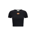 T-shirt Fendi en coton noir