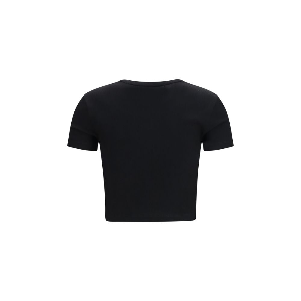 T-Shirt Fendi Nera in Cotone