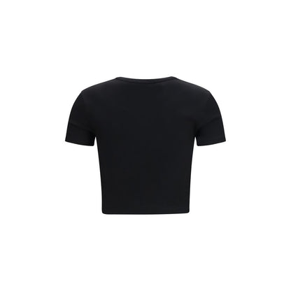 T-Shirt Fendi Nera in Cotone