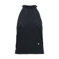T-shirt sans manches Balmain Oves Aries en laine noire