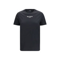 T-shirt Balmain in cotone nero