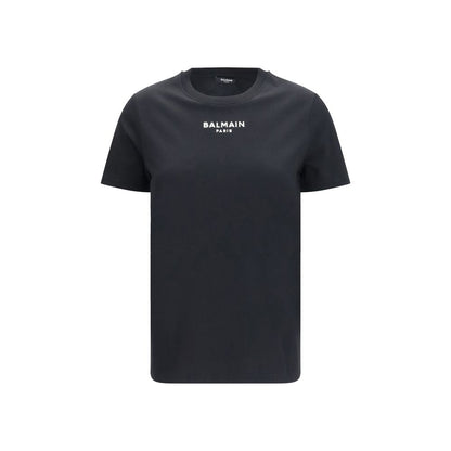 T-shirt Balmain in cotone nero
