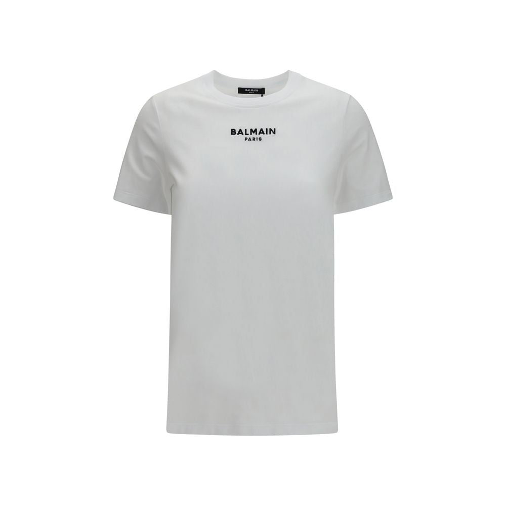 T-shirt Balmain in cotone bianco