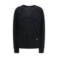 Sweat-shirt Balmain Oves Aries en laine noire