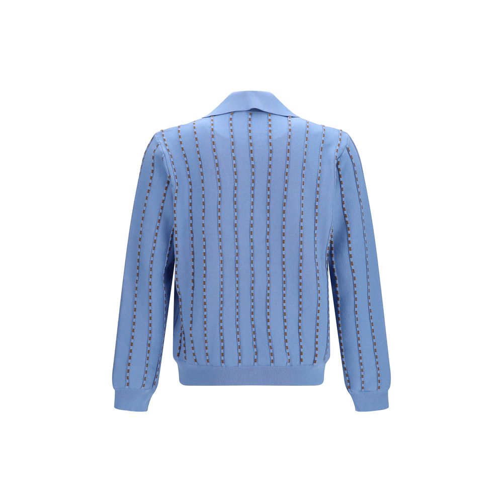 Felpa Fendi in cotone blu
