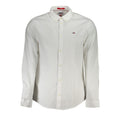 Camicia da uomo Tommy Hilfiger in cotone bianco
