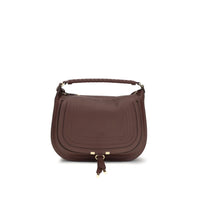Sac porté épaule Chloé en cuir de veau marron Bos Taurus