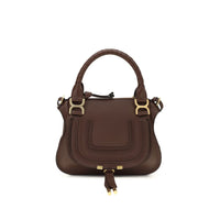 Borsa Chloé in pelle di vitello marrone Bos Taurus