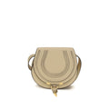 Borsa a spalla Chloé in pelle di vitello beige Bos Taurus
