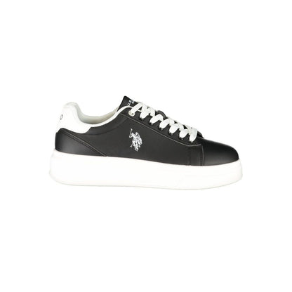 U.S. POLO ASSN. Sneaker da Uomo in Poliuretano Nero