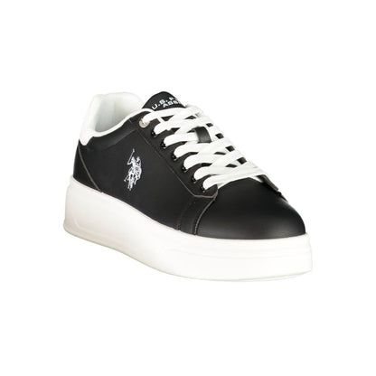 U.S. POLO ASSN. Sneaker da Uomo in Poliuretano Nero