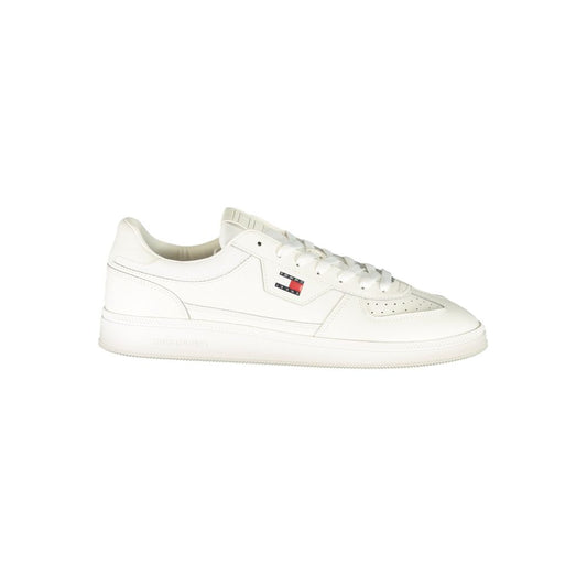 Sneaker da uomo Tommy Hilfiger in poliuretano bianco