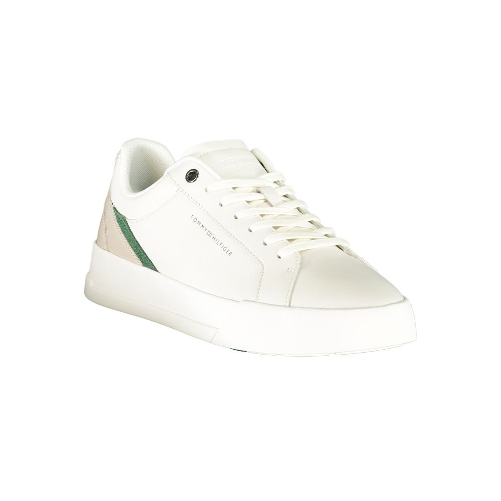 Tommy Hilfiger Bianco Poliuretano Uomo Sneaker