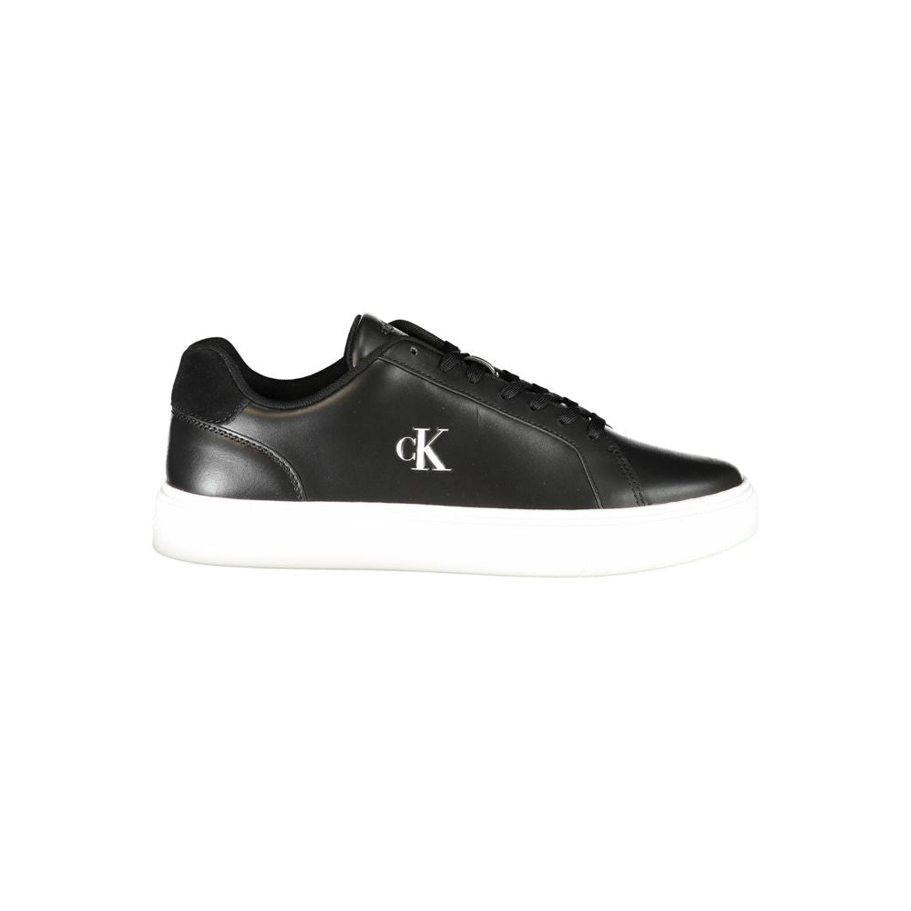 Sneaker da uomo Calvin Klein in poliuretano nero