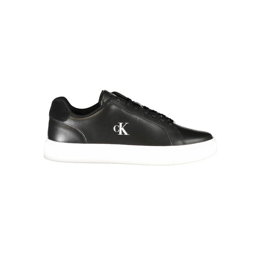 Sneaker da uomo Calvin Klein in poliuretano nero