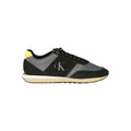 Sneaker da uomo Calvin Klein in poliestere nero
