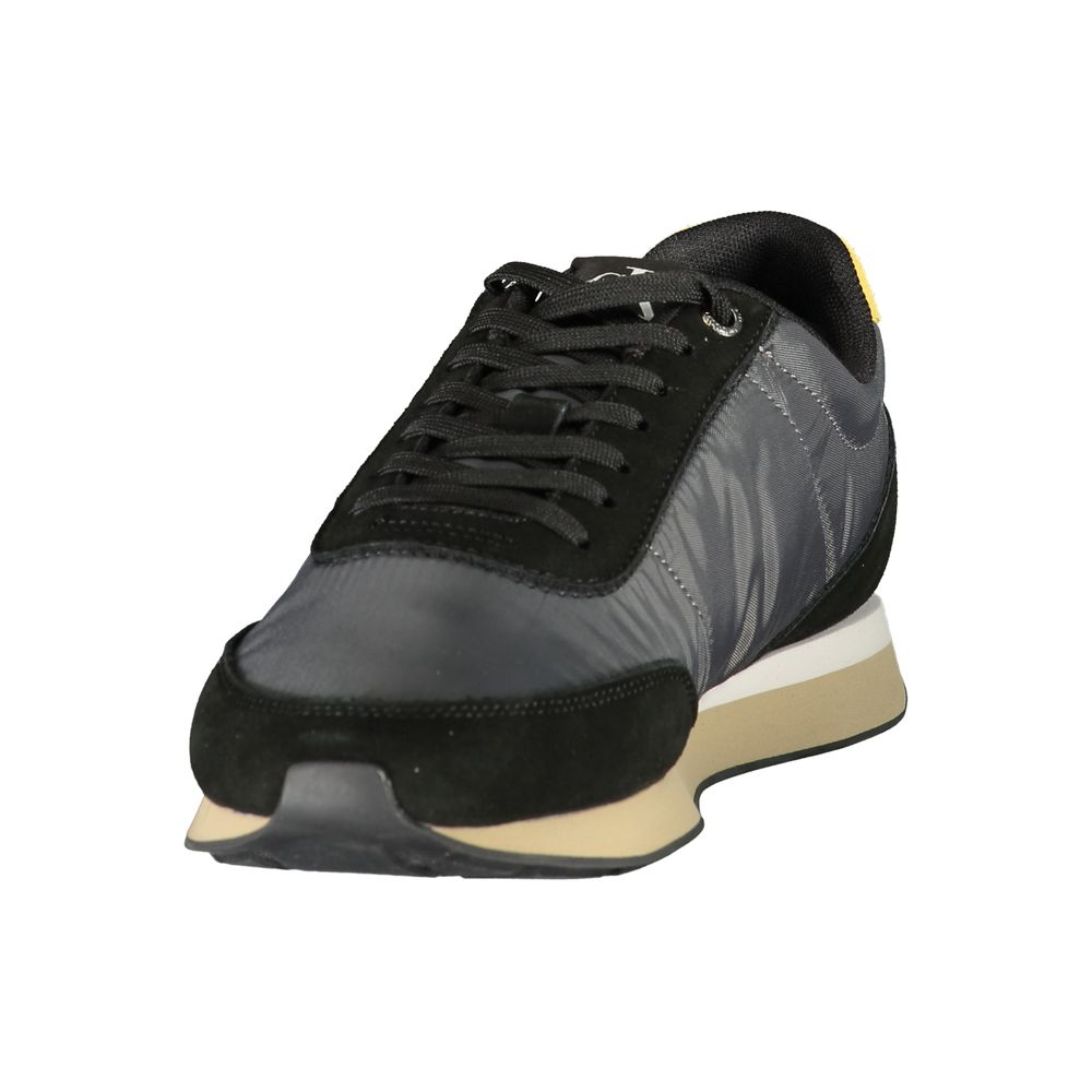 Sneaker da uomo Calvin Klein in poliestere nero