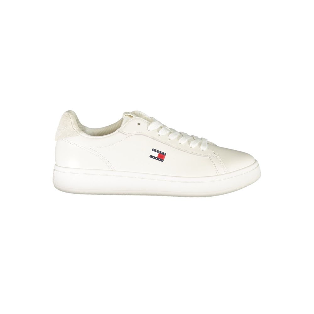 Sneakers da donna in poliuretano bianche Tommy Hilfiger