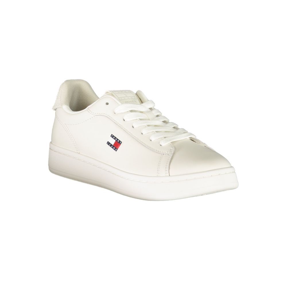 Sneakers da donna in poliuretano bianche Tommy Hilfiger