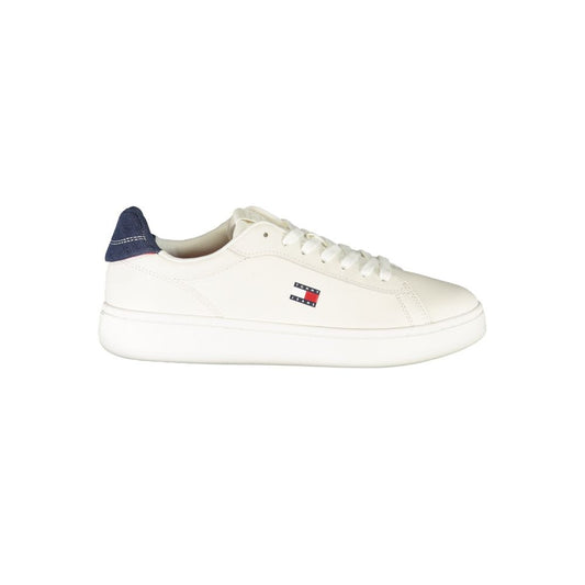 Sneaker da donna Tommy Hilfiger in poliuretano bianco