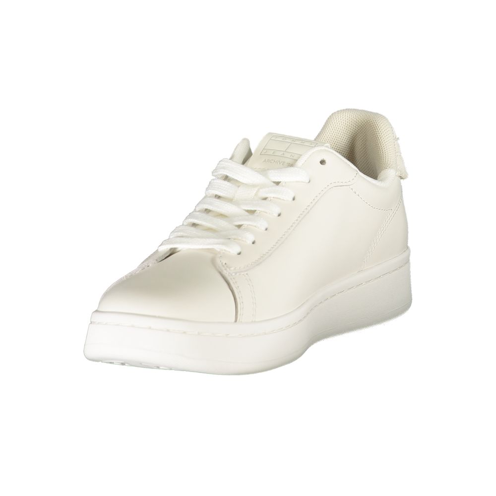 Sneakers da donna in poliuretano bianche Tommy Hilfiger