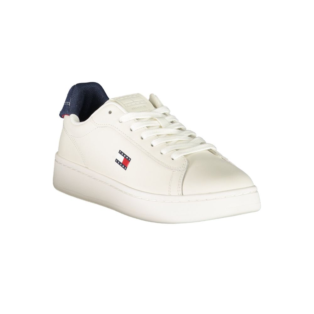 Sneaker da donna Tommy Hilfiger in poliuretano bianco