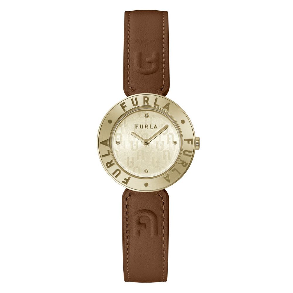 Orologio da Donna Furla in Pelle Marrone