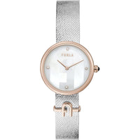 Orologio elegante Furla in acciaio inossidabile grigio