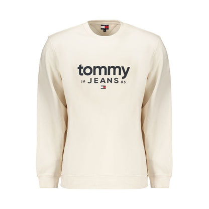 Tommy Hilfiger White Cotton Men's Sweatshirt