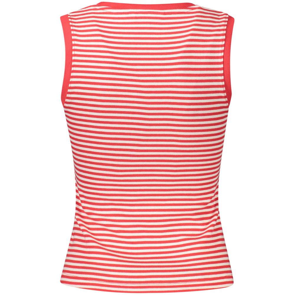 Débardeur femme en coton rouge Tommy Hilfiger