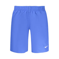 Nike Blue Polyester Men Swimwear