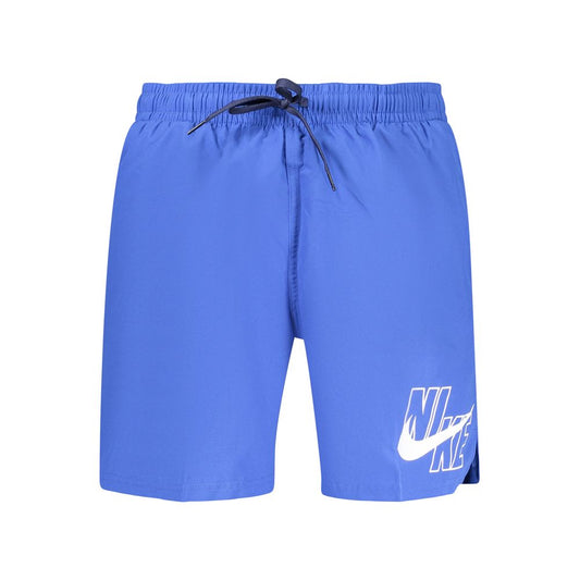 Costumi da bagno da uomo Nike in poliestere blu