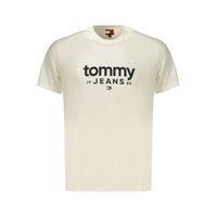 Tommy Hilfiger Bianco Cotton Men's T-Shirt