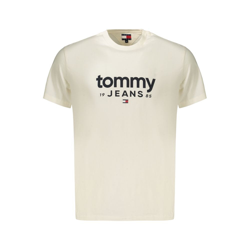 T-shirt Tommy Hilfiger Bianco en coton pour homme