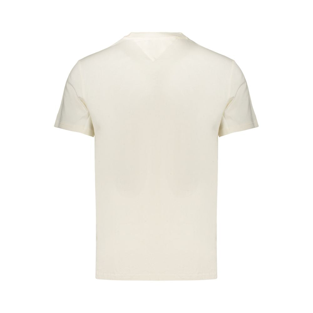 T-shirt Tommy Hilfiger Bianco en coton pour homme