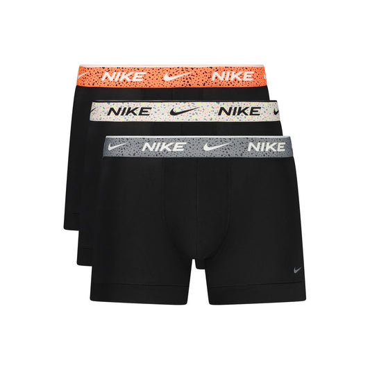 Pantaloncini da uomo in cotone neri Nike