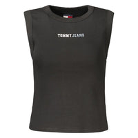 Tommy Hilfiger Black Cotton Women's Tank Top