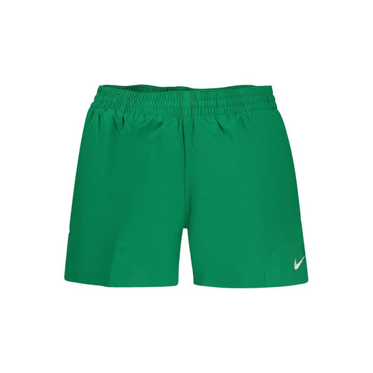 Costume da bagno da uomo Nike in poliestere verde
