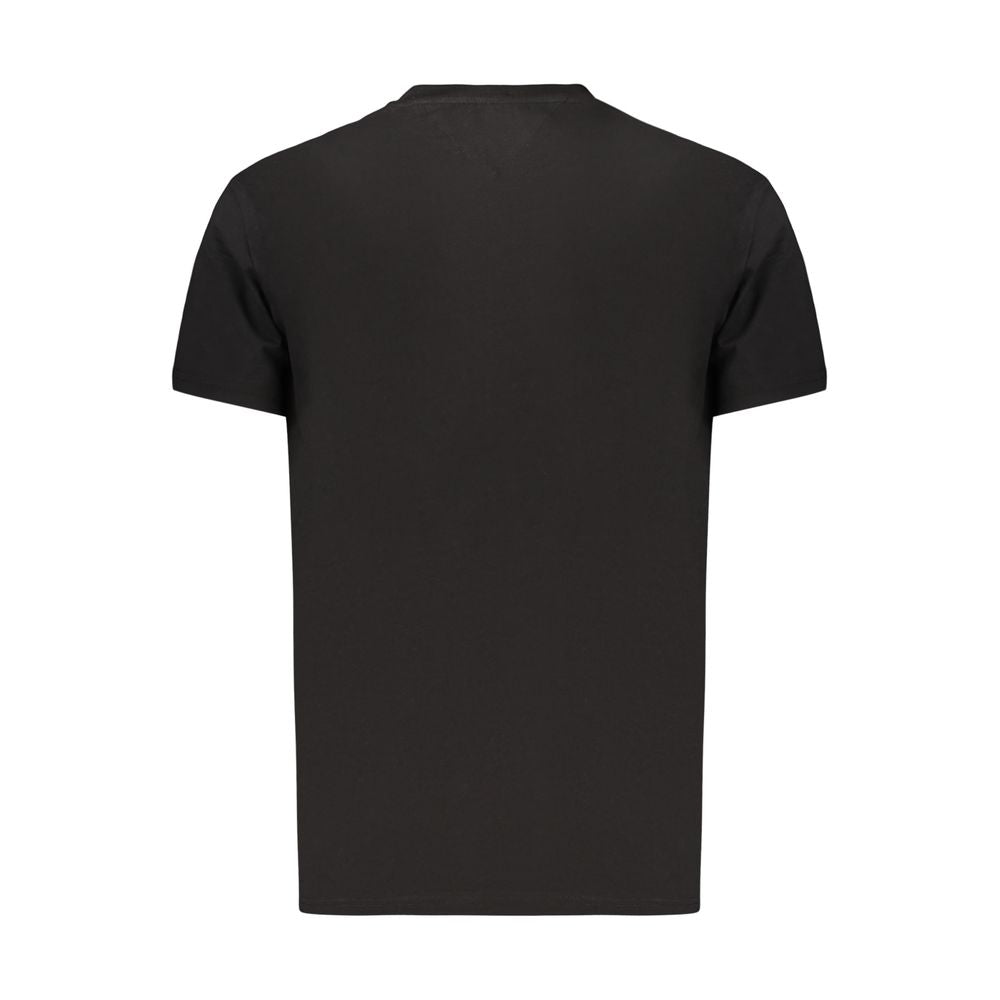 T-shirt da uomo Tommy Hilfiger in cotone nero