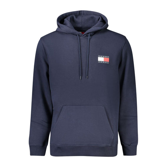 Felpa da uomo Tommy Hilfiger in cotone blu