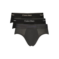 Calvin Klein Black Cotton Men Brief